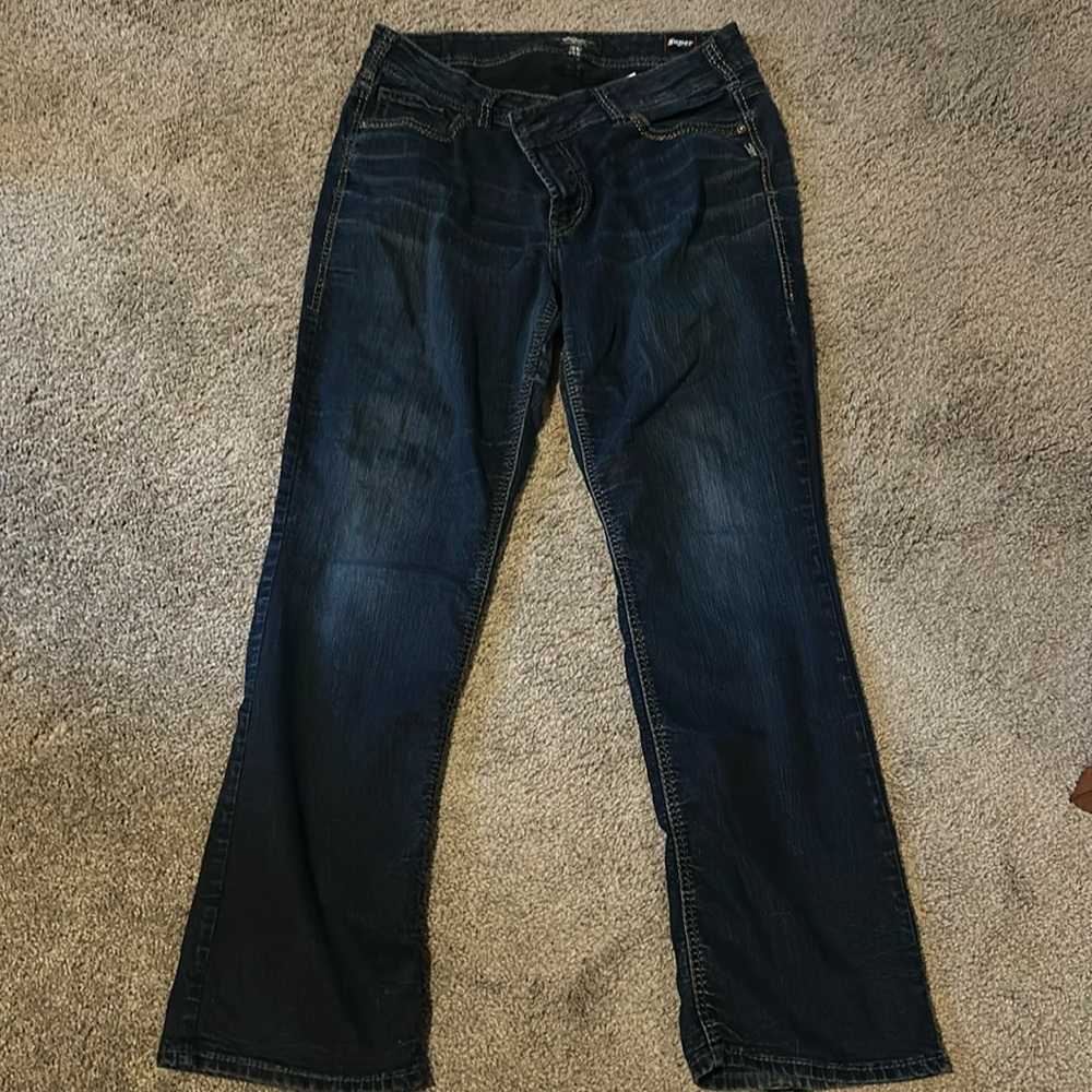 Silver Suki Slim Bootcut Jeans